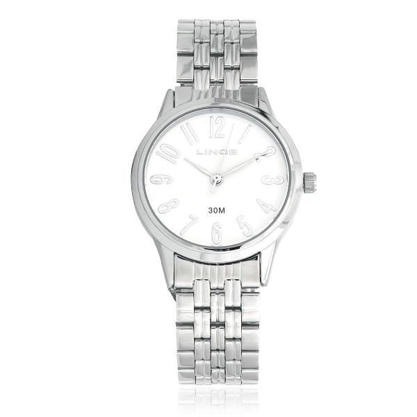 Relógio Feminino Lince Analógico LRM4295L B2SX Fundo Branco