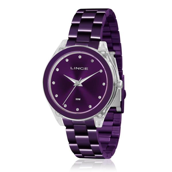 Relógio Feminino Lince Analógico LRV4431P L1LX Roxo