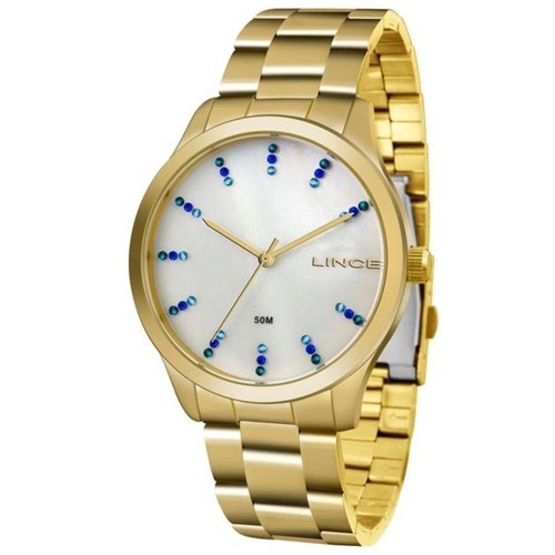 Relógio Feminino Lince Casual Lrg4445l B1kx - Dourado