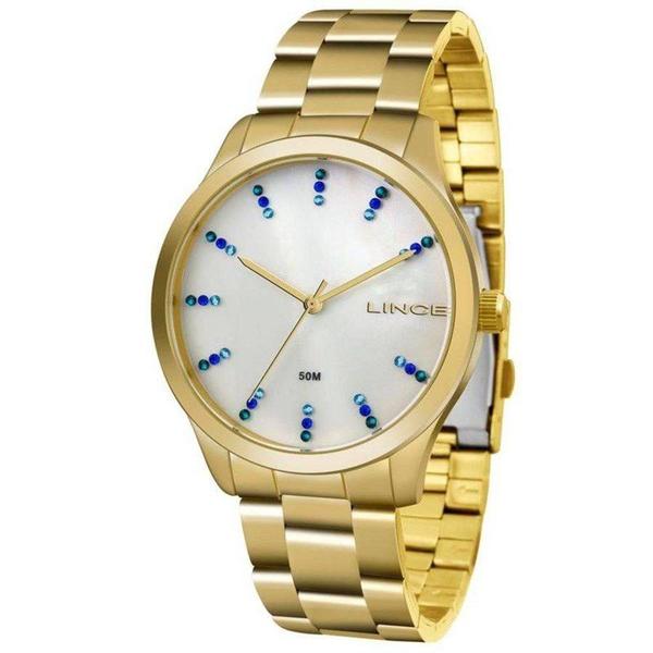 Relógio Feminino Lince Casual Lrg4445l B1kx - Dourado