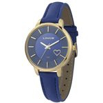 Relogio Feminino Lince Couro Dourado Lrc4528l-d1dx