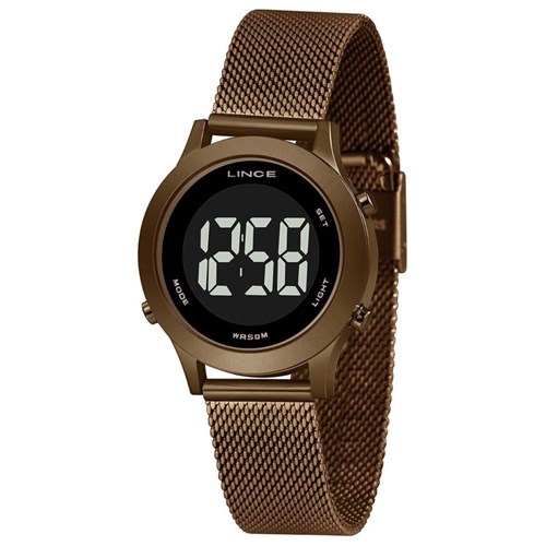 Relogio Feminino Lince Digital Marron Sdph114l-Pxnx