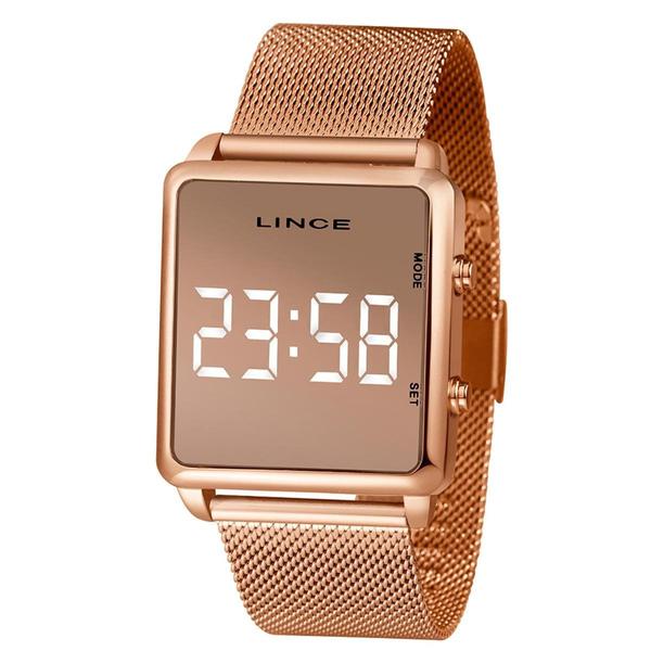 Relogio Feminino Lince Digital Rose MDR4619L BXRX