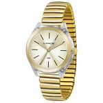 Relógio Feminino Lince Dourado Folheado 5 Atm Lrg4484p C1kx