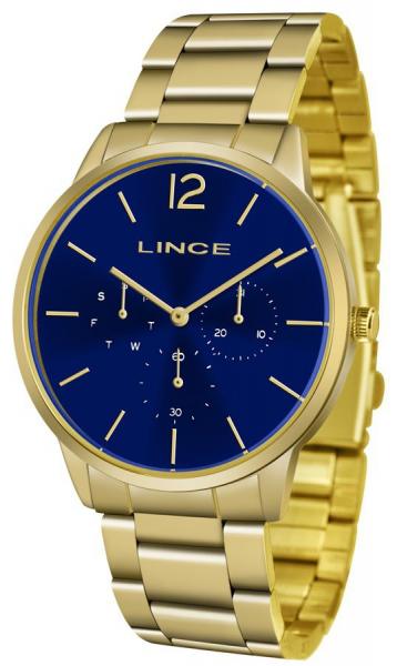 Relogio Feminino Lince Dourado Multi-funçao Lmgj087l-d2kx