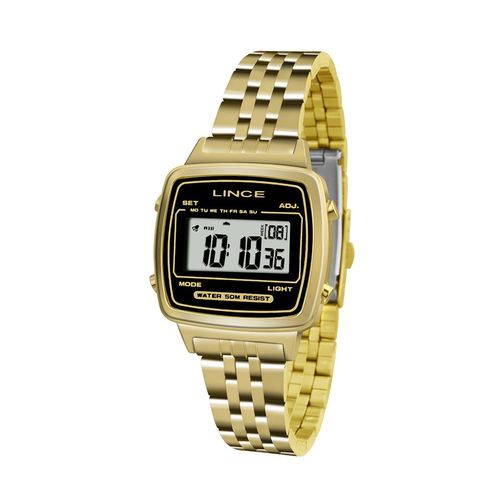 Relogio Feminino Lince Dourado Sdph040l-bpkx