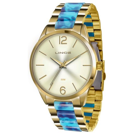 Relógio Feminino Lince Fashion Lrt4443l C2ka - Dourado