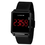 Relógio Feminino Lince LED Preto MDN4596L-PXPX