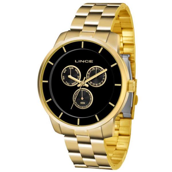 Relógio Feminino Lince LMG4478LP1KX - Dourado/Preto