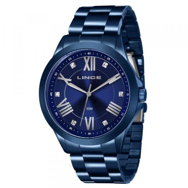 Relógio Feminino Lince LRAJ046-LD3DX 43 Mm Aço Azul