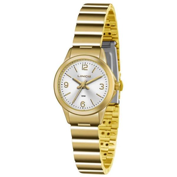 Relógio Feminino Lince Lrg4434l S2kx Clássico Dourado