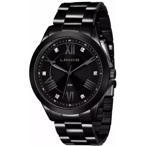 Relógio Feminino Lince Lrnj046l P3px Preto