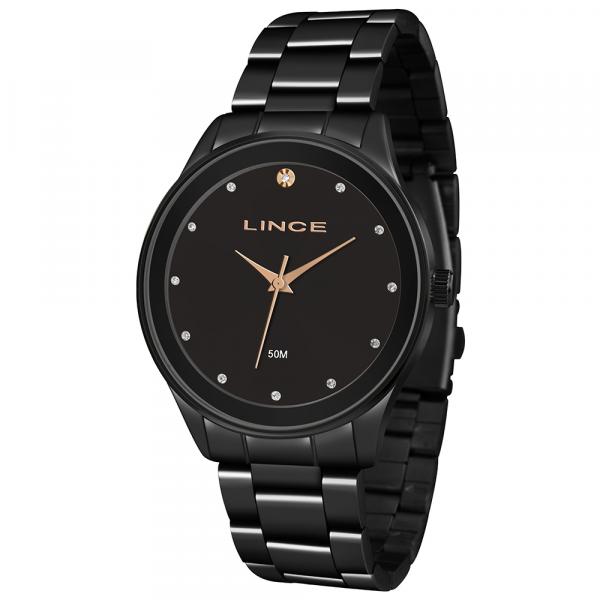 Relógio Feminino Lince Preto Urban Clássico LRNJ090L XXX