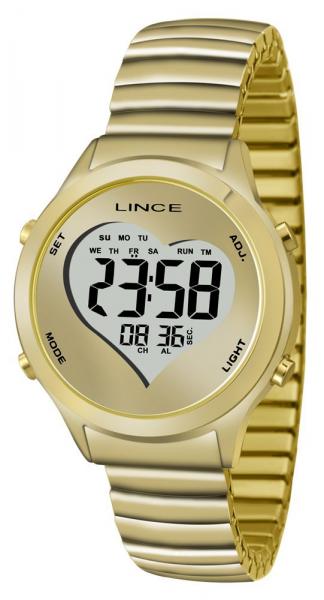 Relogio Feminino Lince Pulseira de Mola SDPH064L-BCKX