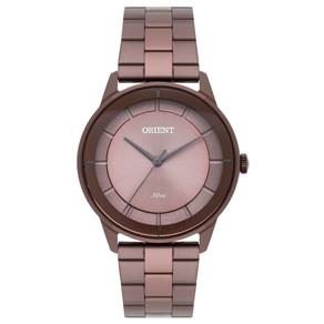 Relogio Feminino Marrom Chocolate Orient Analógico FMSS0002