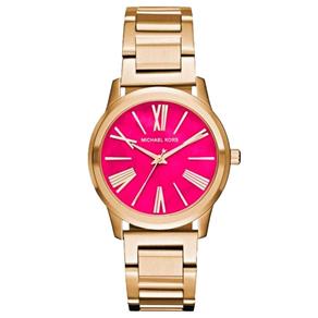 Relógio Feminino Michael Kors Hartman MK3520 Gold Rosa 38mm