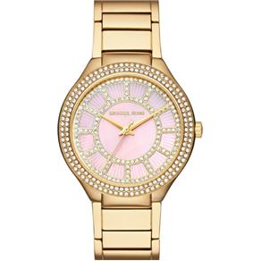 Relógio Feminino Michael Kors Kerry Mk3396 Dourado 37mm