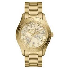 Relogio Feminino Michael Kors Layton Analogico - Mk5959/4xn Dourado