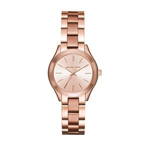 Relógio Feminino Michael Kors Mini Slim Runway Rosê MK3513/4XN