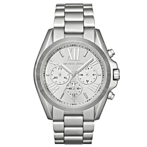 Relógio Feminino Michael Kors Mk5535 Bradshaw Prata