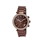 Relógio Feminino Michael Kors MK5578 Parker Marrom Tamanho 39mm