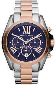 Relogio Michael Kors Mk5606 Bradshaw Misto Rose