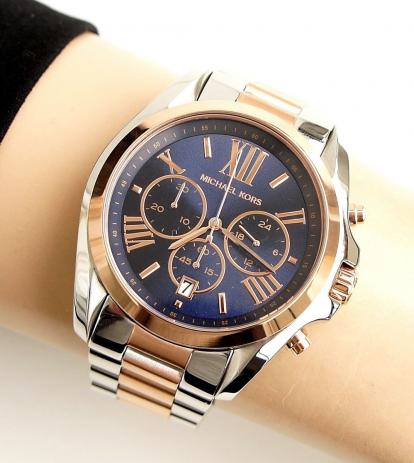 Relogio Feminino Michael Kors Mk5606 Algarismo Romano Misto Rose