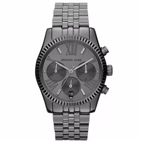 Relógio Feminino Michael Kors Mk5709 Lexington Preto 38mm