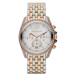 Relógio Feminino Michael Kors MK5888 Pressley Aço Gold Rose Diâmetro 39mm