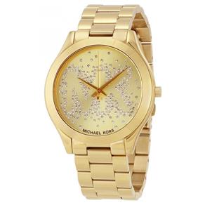 Relógio Feminino Michael Kors Mk3590 Gold Slim 42mm