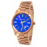 Relógio Feminino Michael Kors Mk5913 Rose Azul 38mm Novo