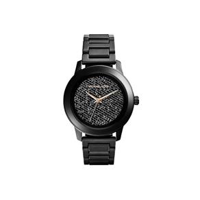 Relógio Feminino Michael Kors Mk5999 Kinley Black Pave 42mm