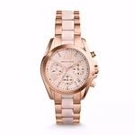 Relógio Feminino Michael Kors Mk6066 Rose Cronograph 33mm