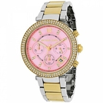 Relógio Feminino Michael Kors Mk6140 Parker Aço Gold 39mm