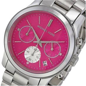 Relógio Feminino Michael Kors Mk6160 Prata Rosa 38mm