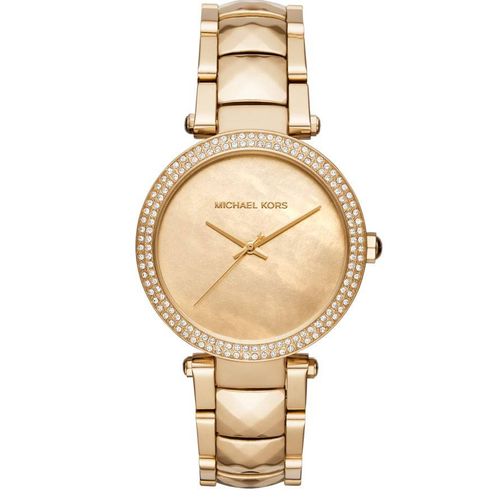 Relógio Feminino Michael Kors MK6425 Parker Gold-Tone Round Dial Stainless Steel 39mm