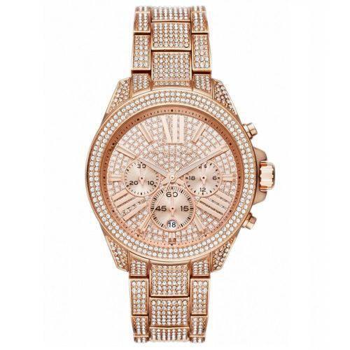 Relógio Feminino Michael Kors MK6452 Wren Pave Rose Gold