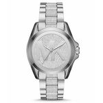 Relógio Feminino Michael Kors Mk6486 Aço Prata Strass Cravejado Diametro 43mm