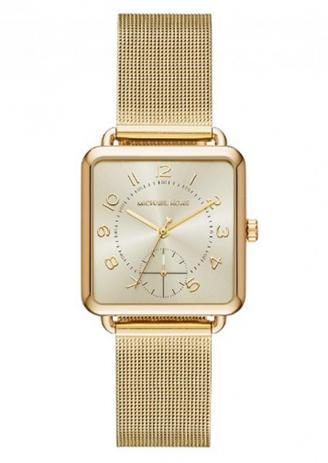 Relogio Feminino Michael Kors Mk3663 Dourado Quadrado