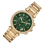 Relogio Feminino Michael Kors Mk6263 Parker Verde 39mm