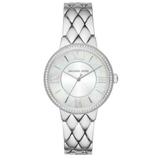 Relógio Feminino Michael Kors MK3703 Courtney Pave Aço 36mm