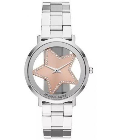 Relógio Feminino Michael Kors Mk3815 Prata Estrela