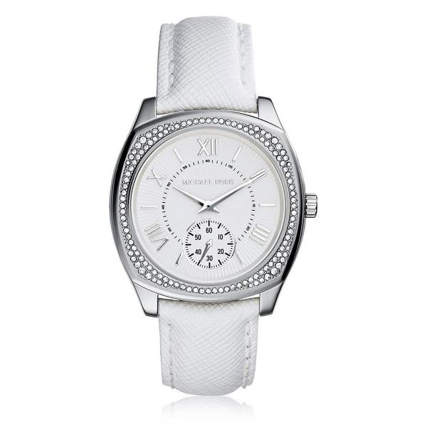 Relógio Feminino Michael Kors MK2385/0BI Couro Branco