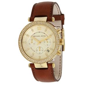 Relógio Feminino Michael Kors Modelo MK2249 - Pulseira em Couro / a Prova D' Água