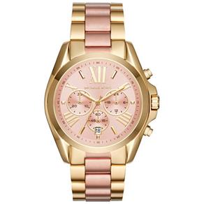 Relógio Feminino Michael Kors Modelo MK6359 a Prova D` Água / Folheado a Ouro