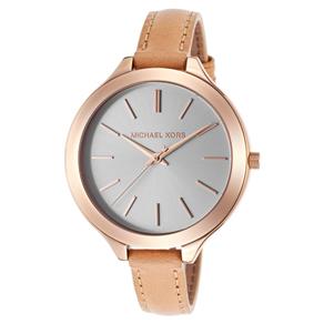 Relógio Feminino Michael Kors Modelo MK2284 Pulseira em Couro / a Prova D' Água