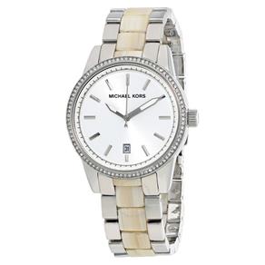 Relógio Feminino Michael Kors Silver Dial Steel - Modelo Mk6371