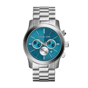 Relógio Feminino Michael Kors Unissex Runway MK5953 Aço Azul