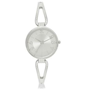 Relogio Feminino Michigan Caixa Metal Prateado