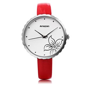 Relógio Feminino Mingzan 6107 - Vermelho